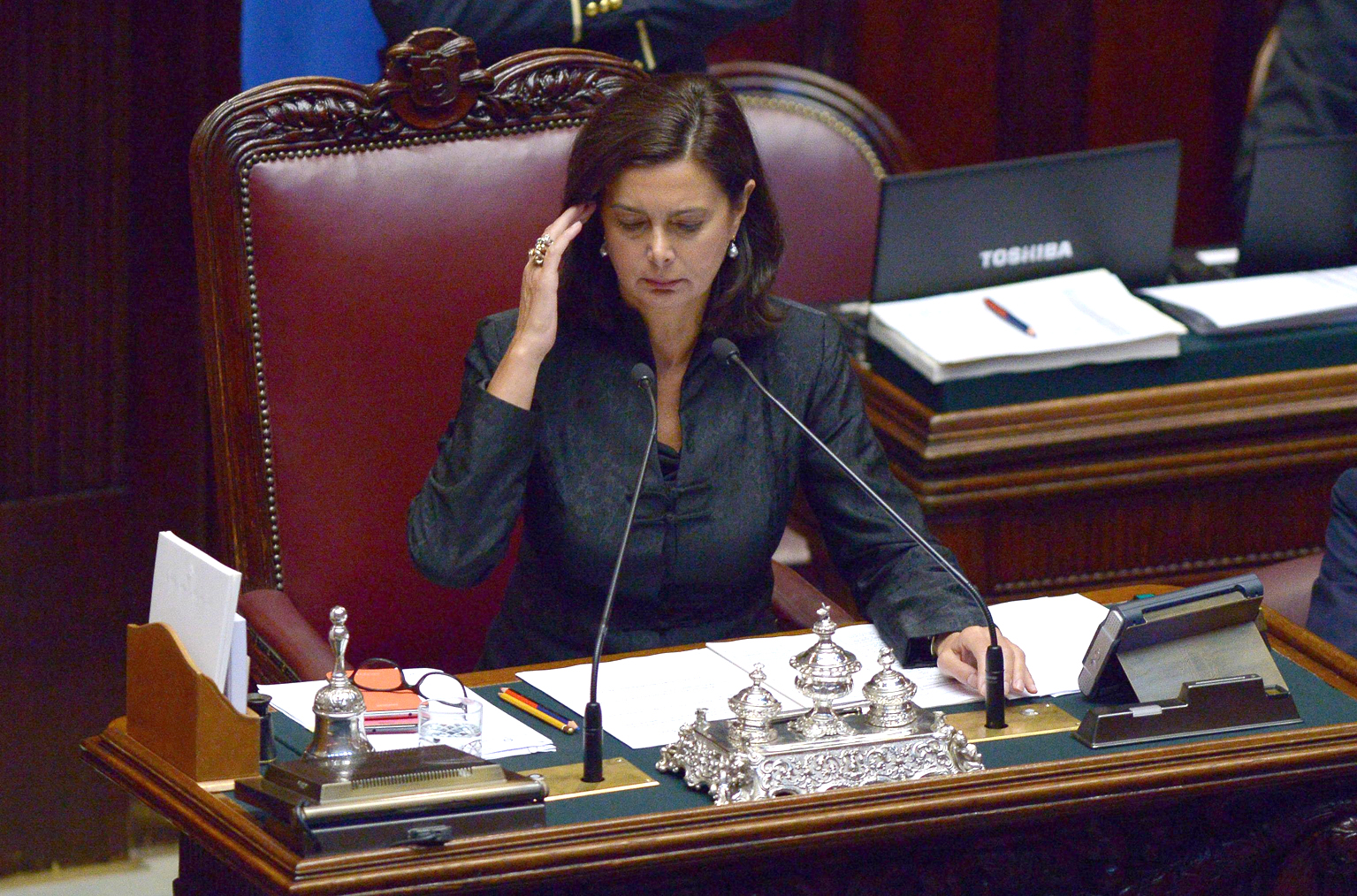 Il presidente della Camera dei Deputati, Laura Boldrini