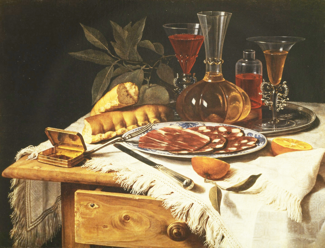 Lo spuntino elegante di Christian Berentz (1658-1722) 
Roma - Galleria Nazionale d'arte antica