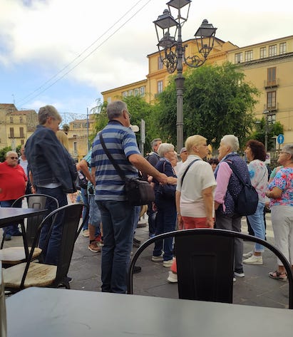 Turisti a Lamezia (foto di Francesco Cataudo)