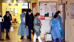 Ospedale di Codogno in cui ' ricoverato il ragazzo che ha contratto il Coronavirus, Pronto soccorso chiuso