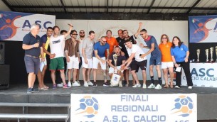 AU Corigliano Campione Regionale 2024 A.S.C. di calcio A/8