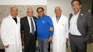 Nella foto da sinistra: Claudio De Santis, Giuseppe Perri,  Giuseppe De Vito,  Rosario Raffa e Francesco Bonacci