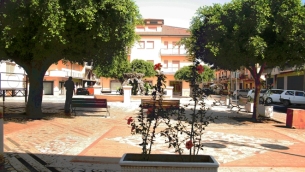 Piazza Municipio a Rizziconi