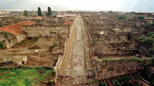 L'area archeologica di Pompei