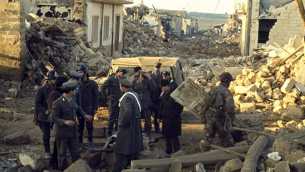 Una foto relativa al terremoto nella Valle del Belice (1968)