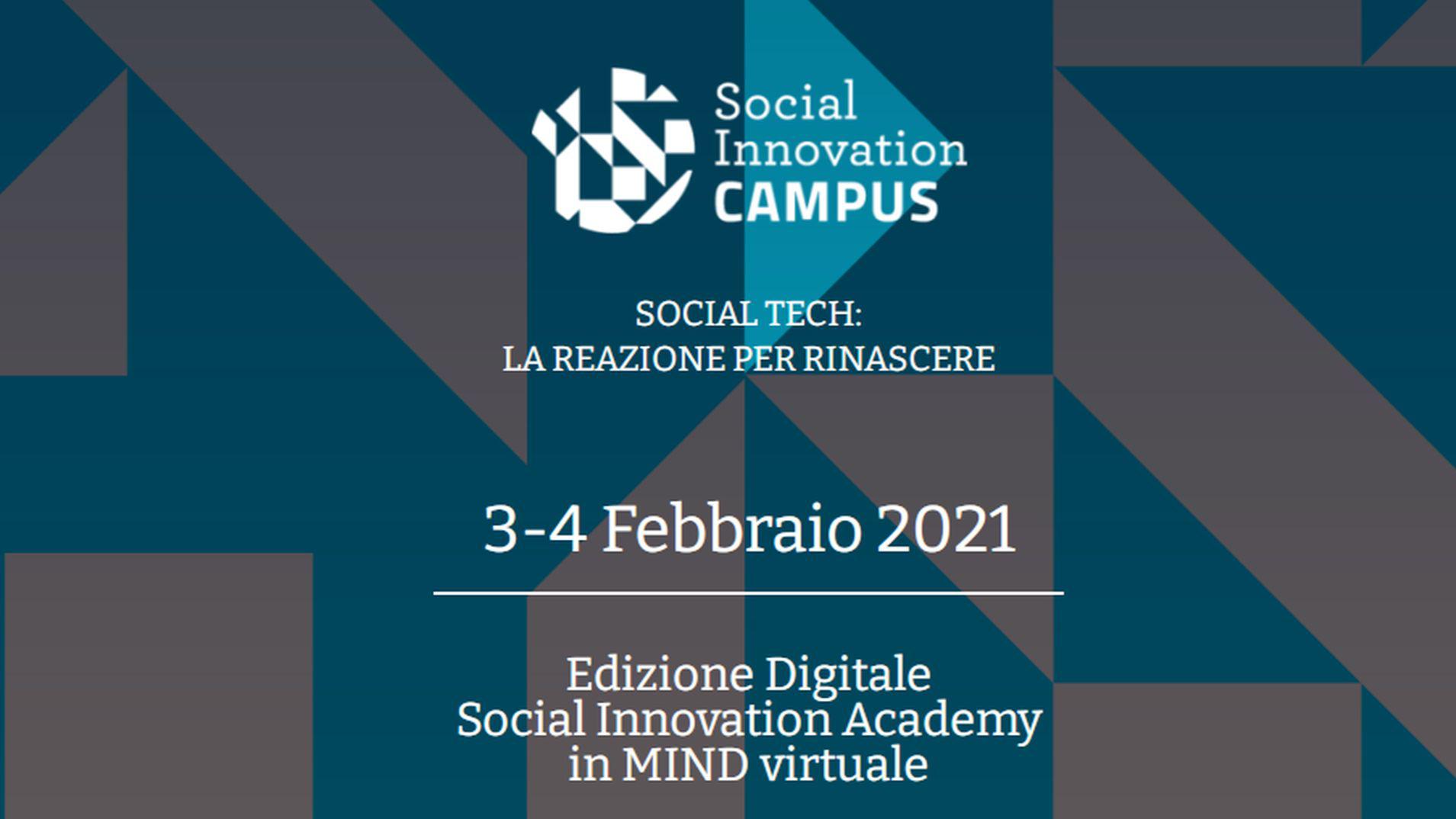 A Milano il 3 febbraio si apre il 'Social Innovation Campus'