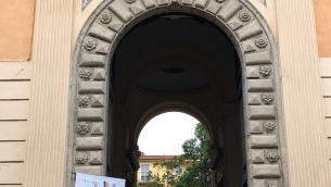 Il  palazzo Nicotera-Severisio, sede della Biblioteca comunale