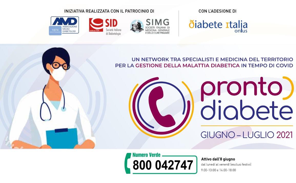 Al via campagna 'Pronto diabete', numero verde per consulenze gratuite