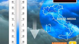 Ancora freddo e temperature sotto la media, previsioni fino al weekend