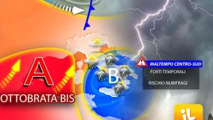 Ancora temporali sull'Italia, poi torna l'anticiclone africano