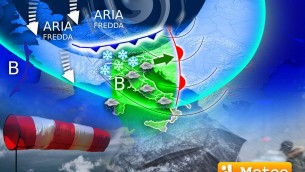 Arriva l'inverno con piogge, vento e neve: cambia tutto da mercoledì