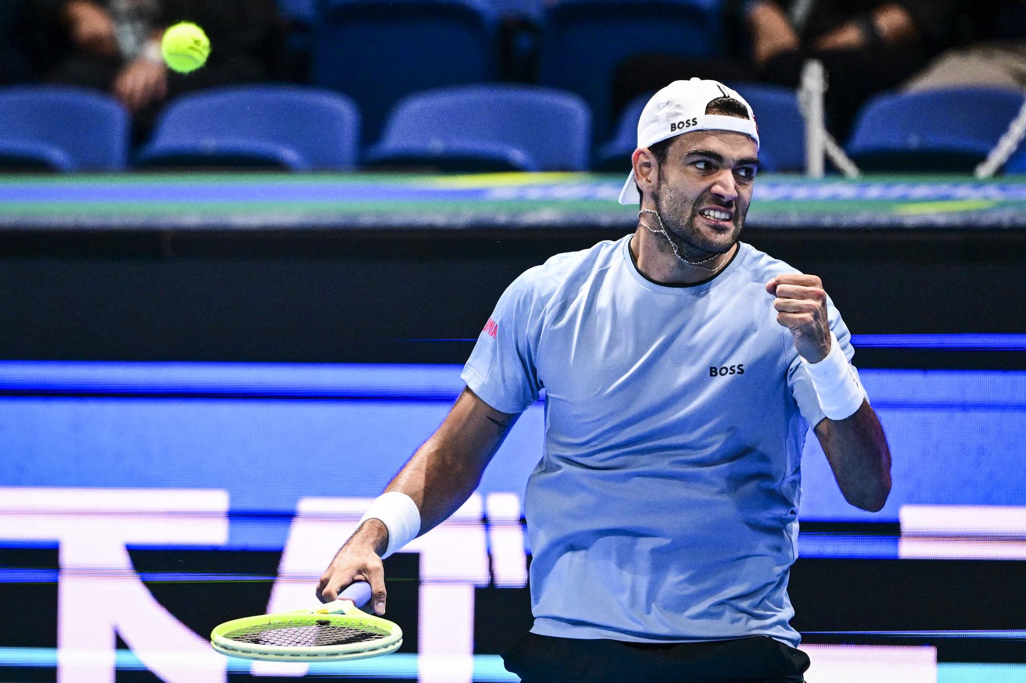 Atp Tokyo, Berrettini vince all'esordio: van de Zandschulp battuto in due set