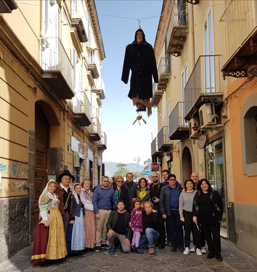 I partecipanti all'incontro di Nola