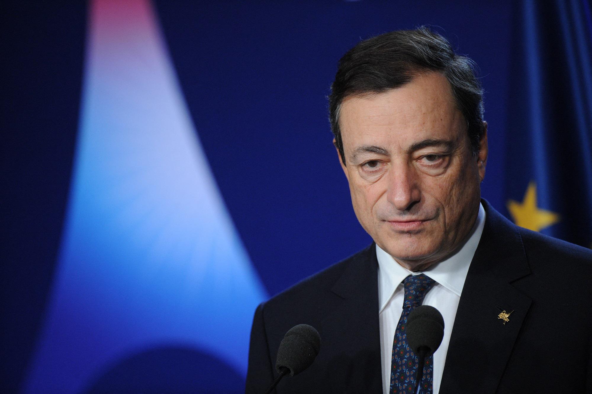 Bce: spread Italia in forte calo con governo Draghi