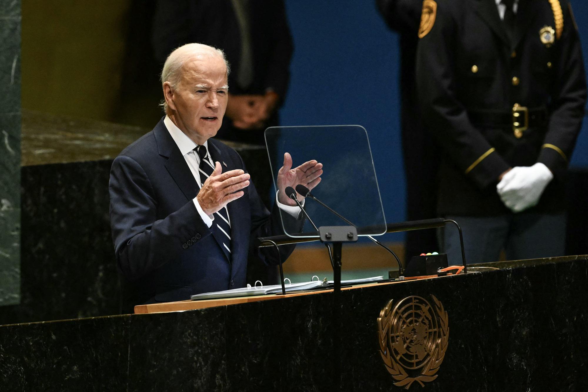 Biden all'Onu: "Putin ha fallito, Ucraina è libera