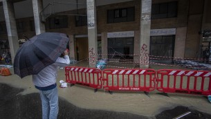 Bologna, allerta maltempo e allarme per torrente Savena