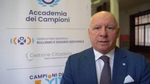 Bullismo, Minerdo: "Porteremo il messaggio dei campioni dello sport all'interno delle scuole"