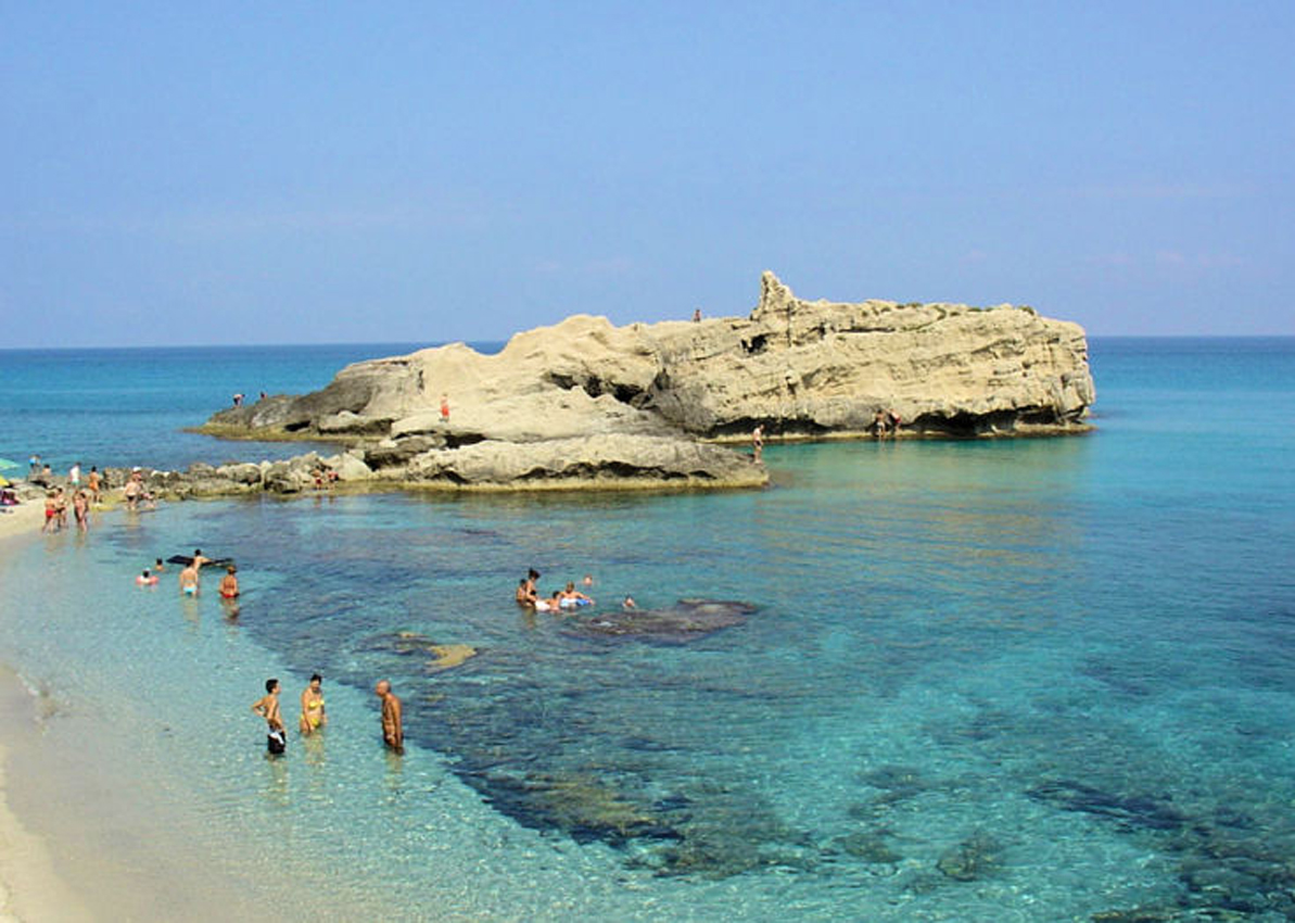 Baia di Riaci a Santa Domenica di Ricadi (Vibo Valentia)