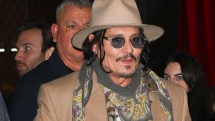 Che tempo che fa, Johnny Depp ospite di Fabio Fazio