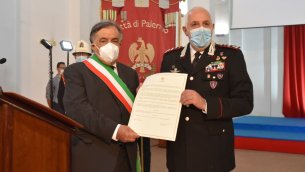 Cittadinanza onoraria di Palermo all'Arma dei Carabinieri