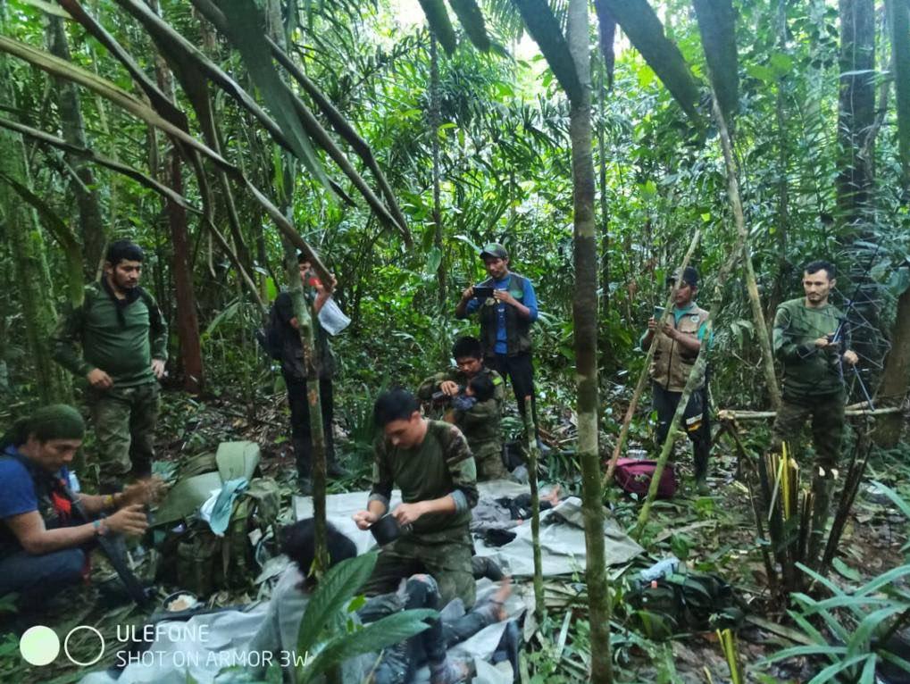 Colombia, 4 bambini sopravvissuti a incidente aereo: vivi dopo 40 giorni