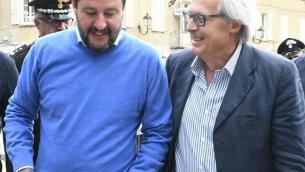 Comunali Roma, Salvini: "Vedo bene Sgarbi assessore alla Cultura"