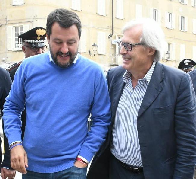 Comunali Roma, Salvini: "Vedo bene Sgarbi assessore alla Cultura"