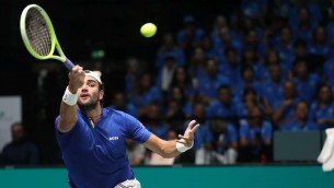 Coppa Davis, Berrettini batte Van de Zanschulp e Italia-Olanda 1-0