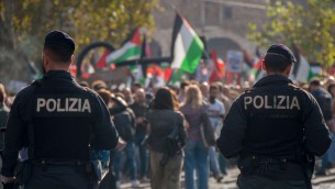 Corteo pro Palestina a Roma, città blindata: 1