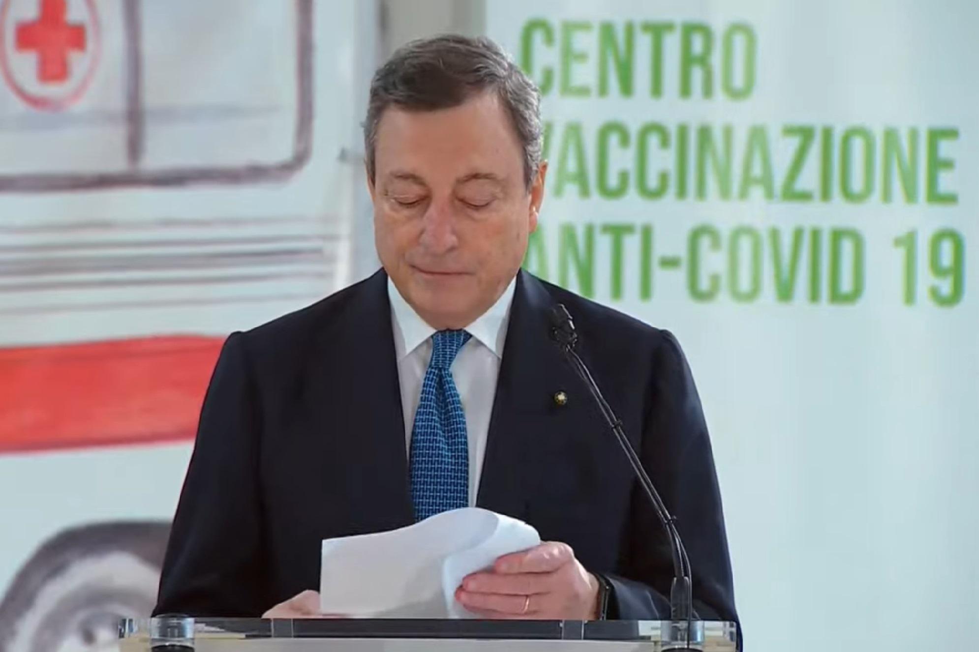 Covid Italia, Draghi: "Massima cautela, ma ne usciremo"