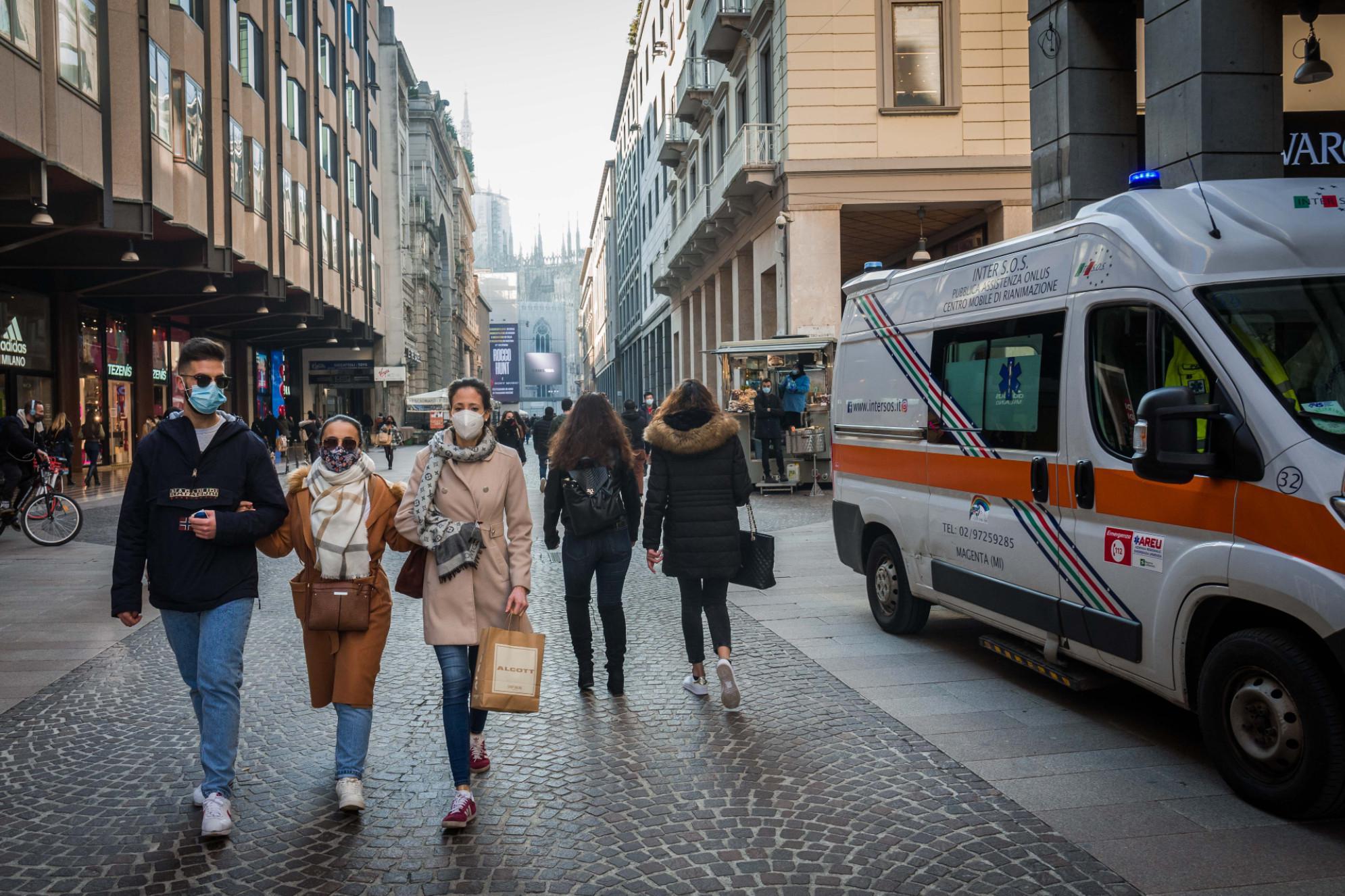 Covid Milano, oggi 1