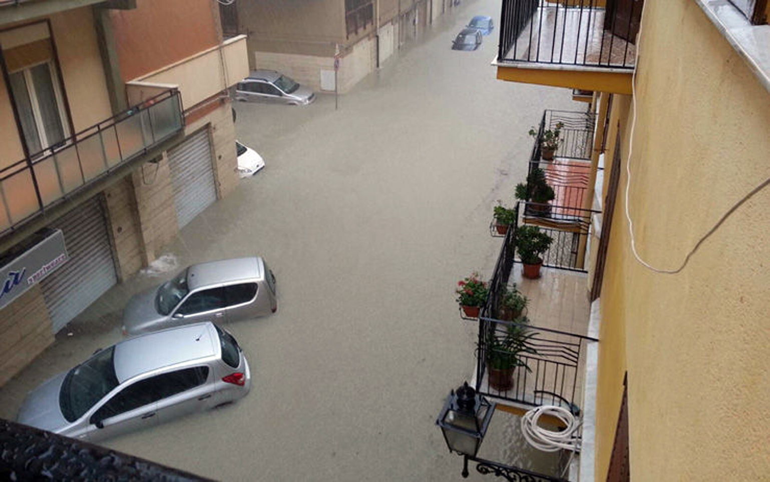 Licata messa in ginocchio dalle precipitazioni