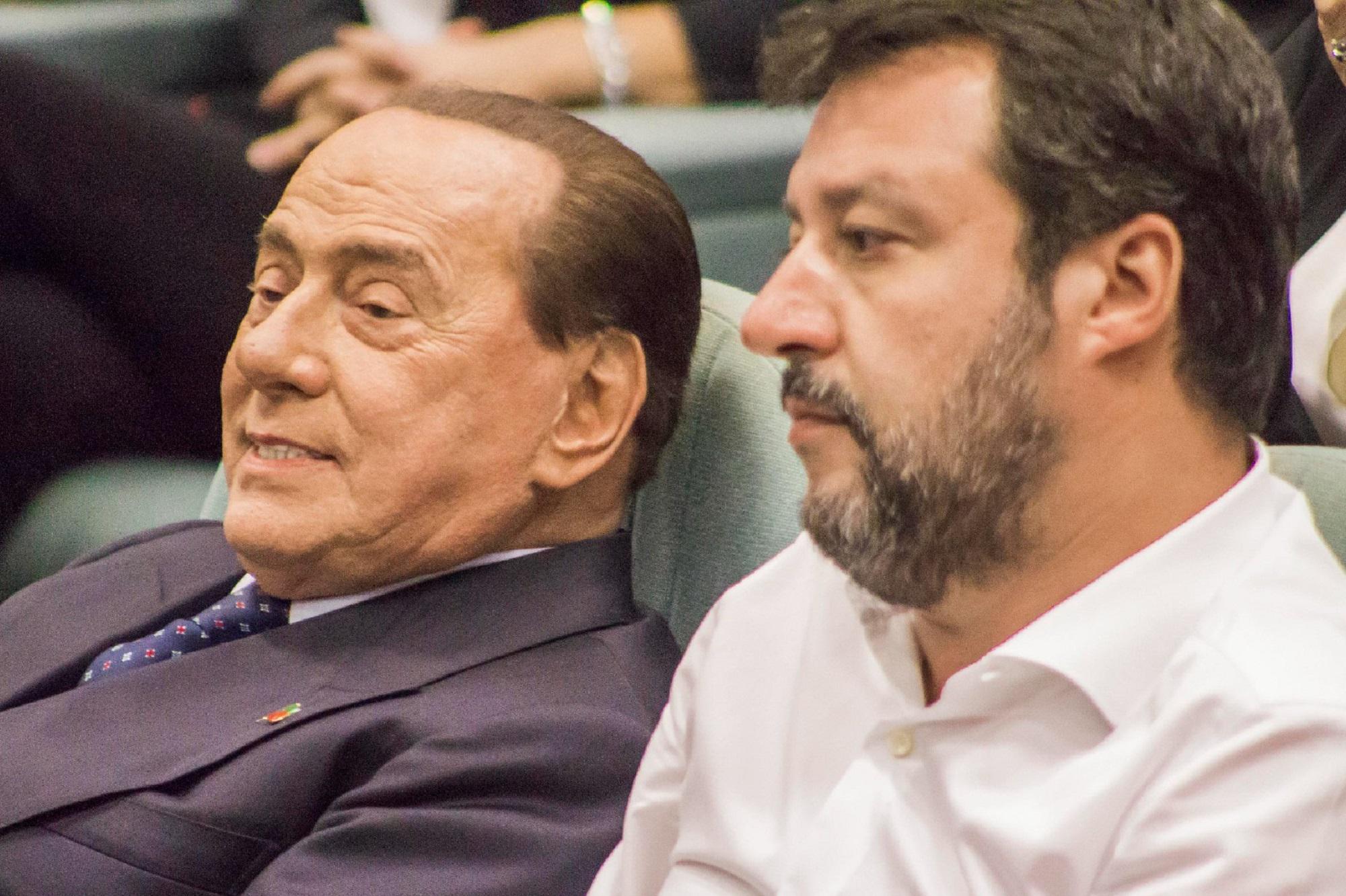 Crisi governo, Salvini a villa Certosa da Berlusconi