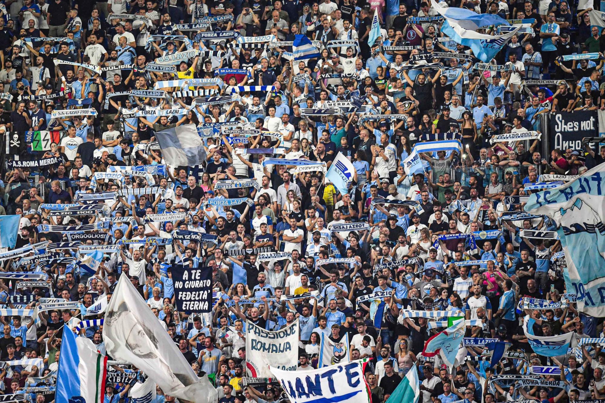 Curva Nord della Lazio chiusa un turno per cori razzisti