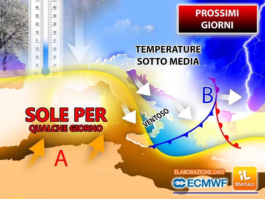 Da giovedì 8 aprile sole ma ancora freddo: ecco dove