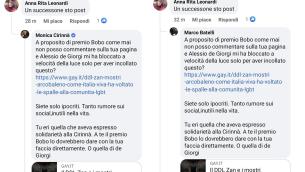 Ddl Zan, l'Iv Leonardi accusa Cirinnà: "Profili falsi per insultare"