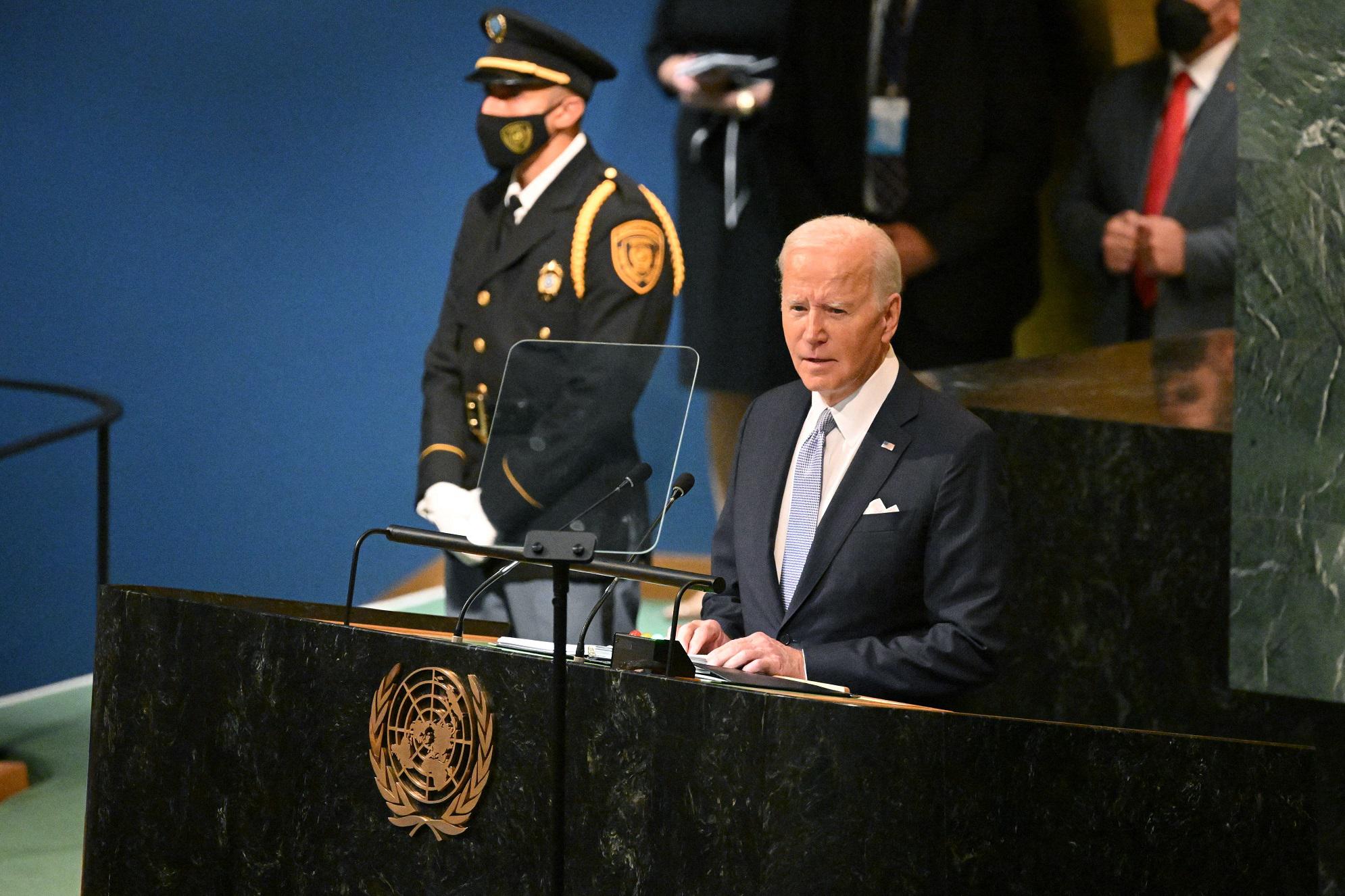 Discorso Putin, Biden all'Onu: "Minacce irresponsabili"