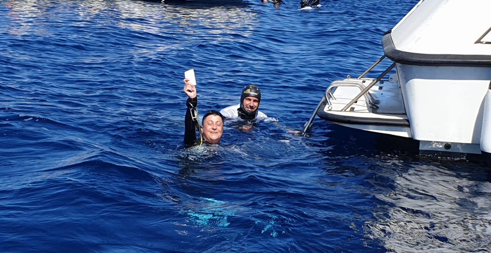 Doppio record mondiale di apnea per disabili di Ileana Colanero e Fabrizio Pagani