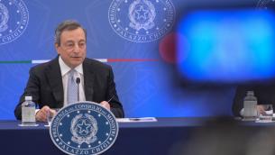 Draghi: "Governo con ultimatum non lavora"