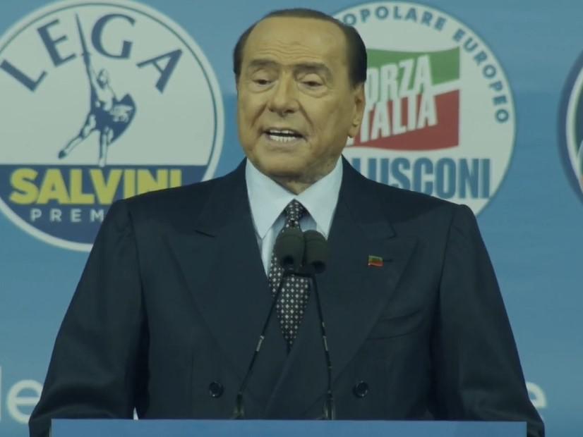 Elezioni 2022, Berlusconi: "Noi maggioranza, Italia non vuole governo di sinistra"