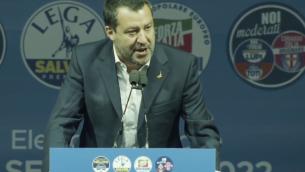 Elezioni 2022, Salvini: "Con Giorgia e Silvio governare per 5 anni bene"