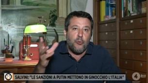 Elezioni 2022, Salvini: "Condanno Russia ma sanzioni non funzionano"