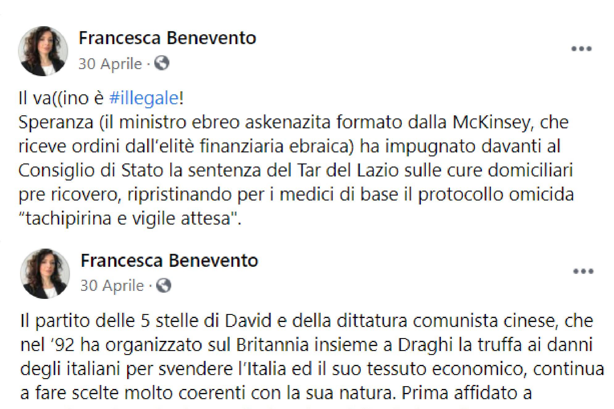 Elezioni Roma, Calenda a Michetti: "Fai ritirare candidata no vax antisemita"