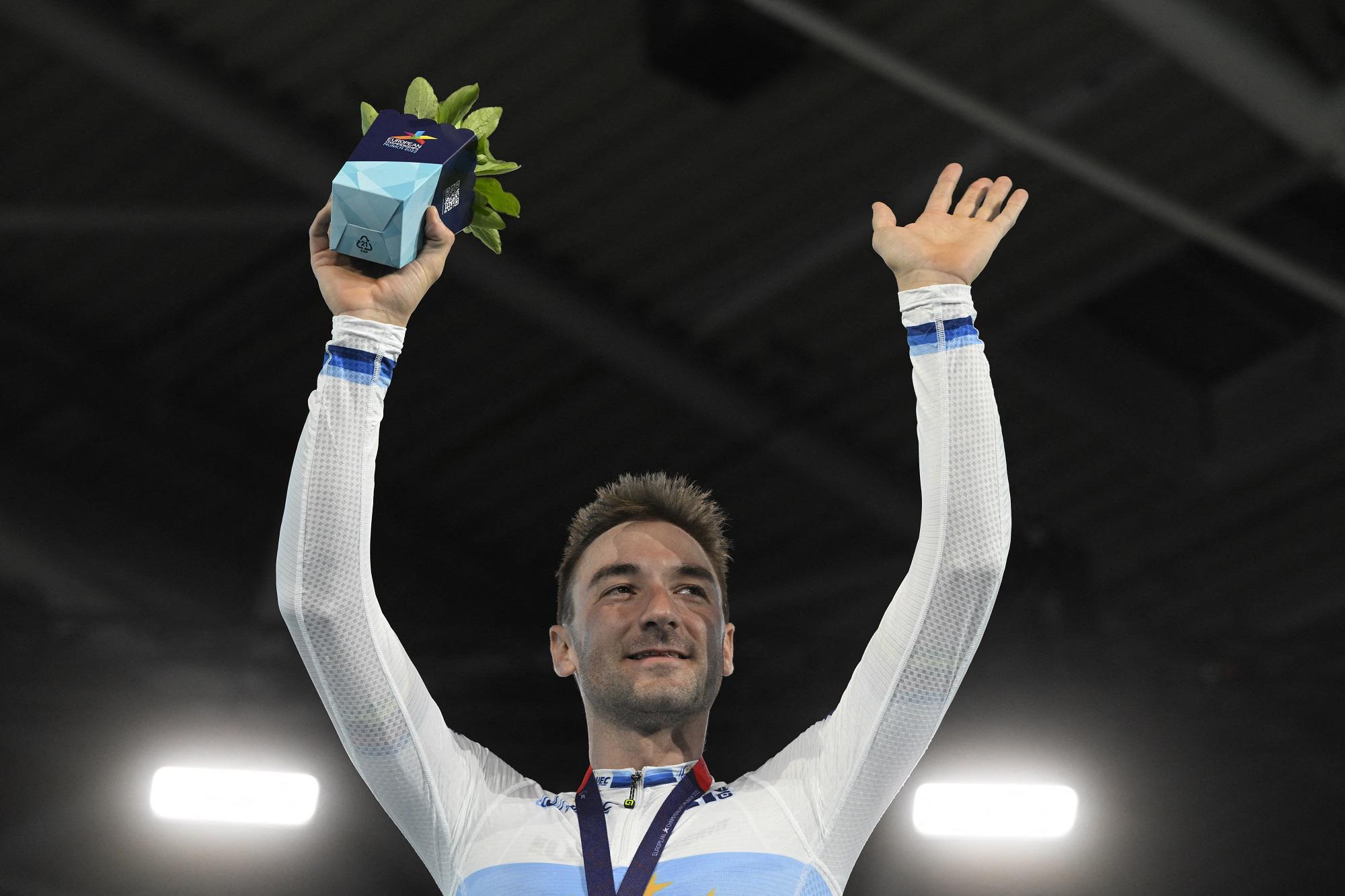 Europei ciclismo, Elia Viviani oro su pista