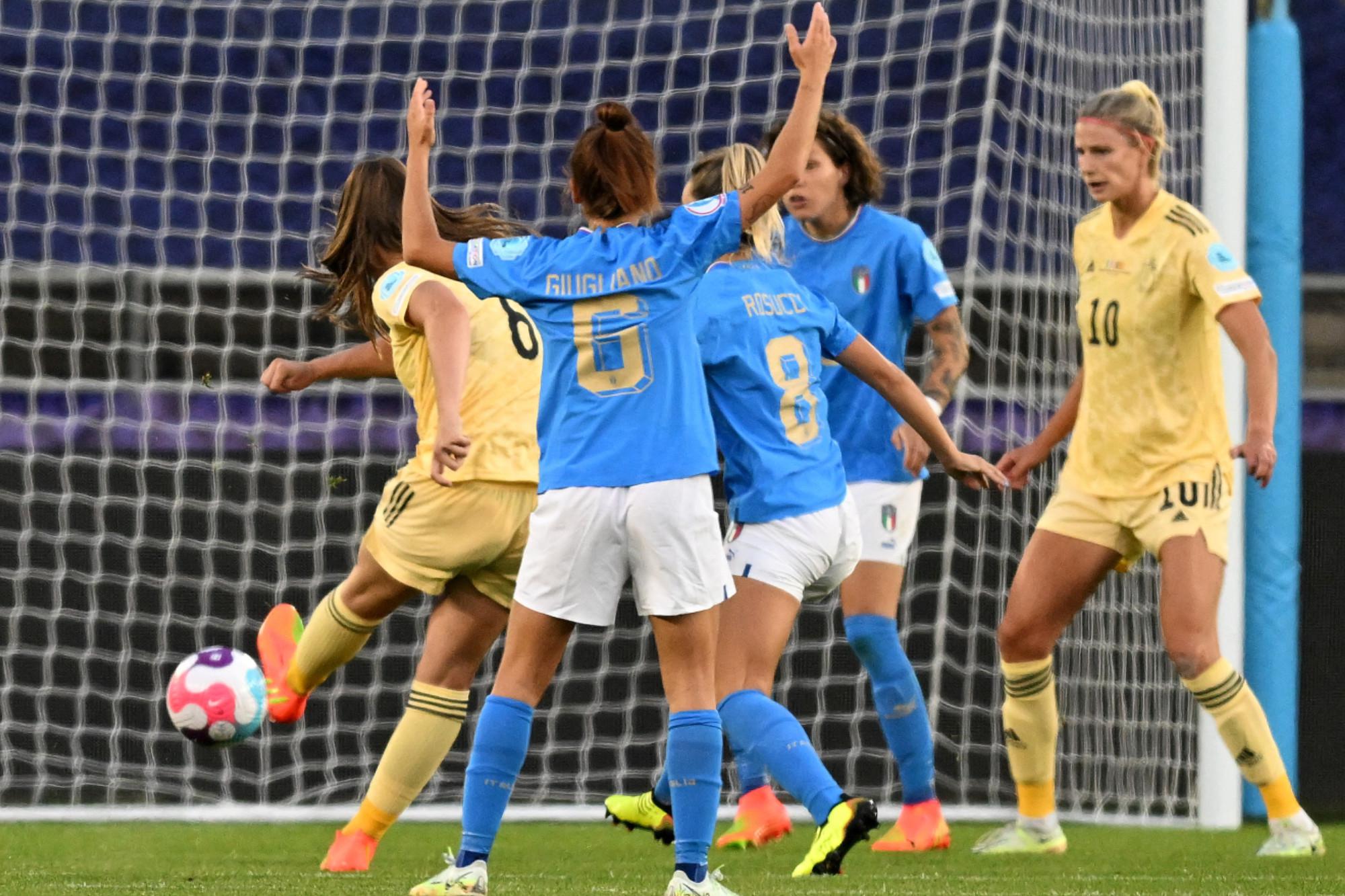 Europei femminili, Italia battuta dal Belgio: azzurre eliminate