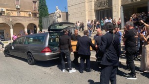 Femminicidio Manuela Petrangeli, chiesa gremita per i funerali