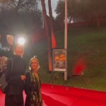 Festa del Cinema di Roma, Ilary Blasi scherza con i giornalisti e Michelle Hunziker sogna Brad Pitt