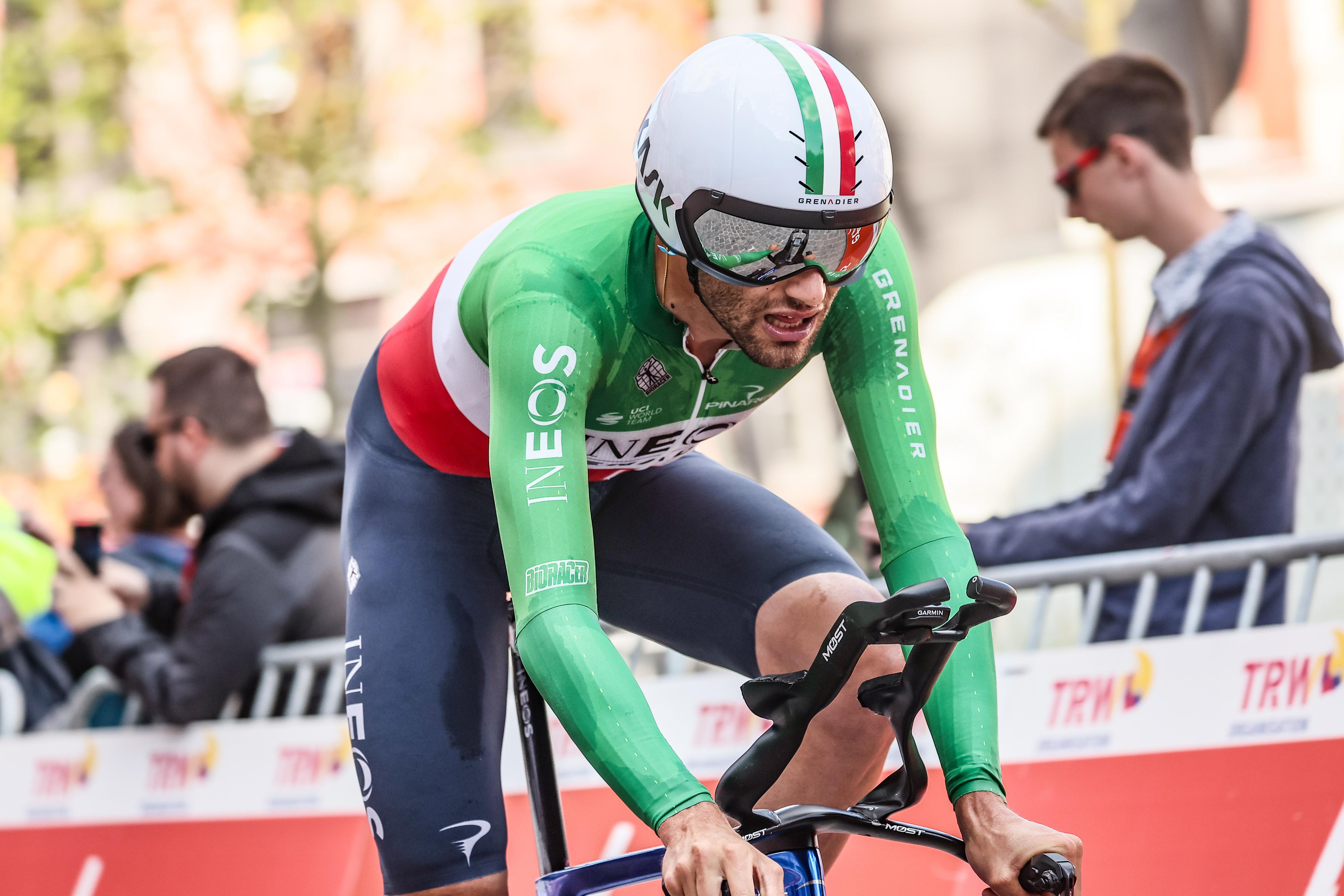 Filippo Ganna vince la crono di Valladolid, decima tappa della Vuelta