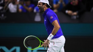 Finale Coppa Davis, Italia-Olanda 1-0: Berrettini batte Van de Zandschulp