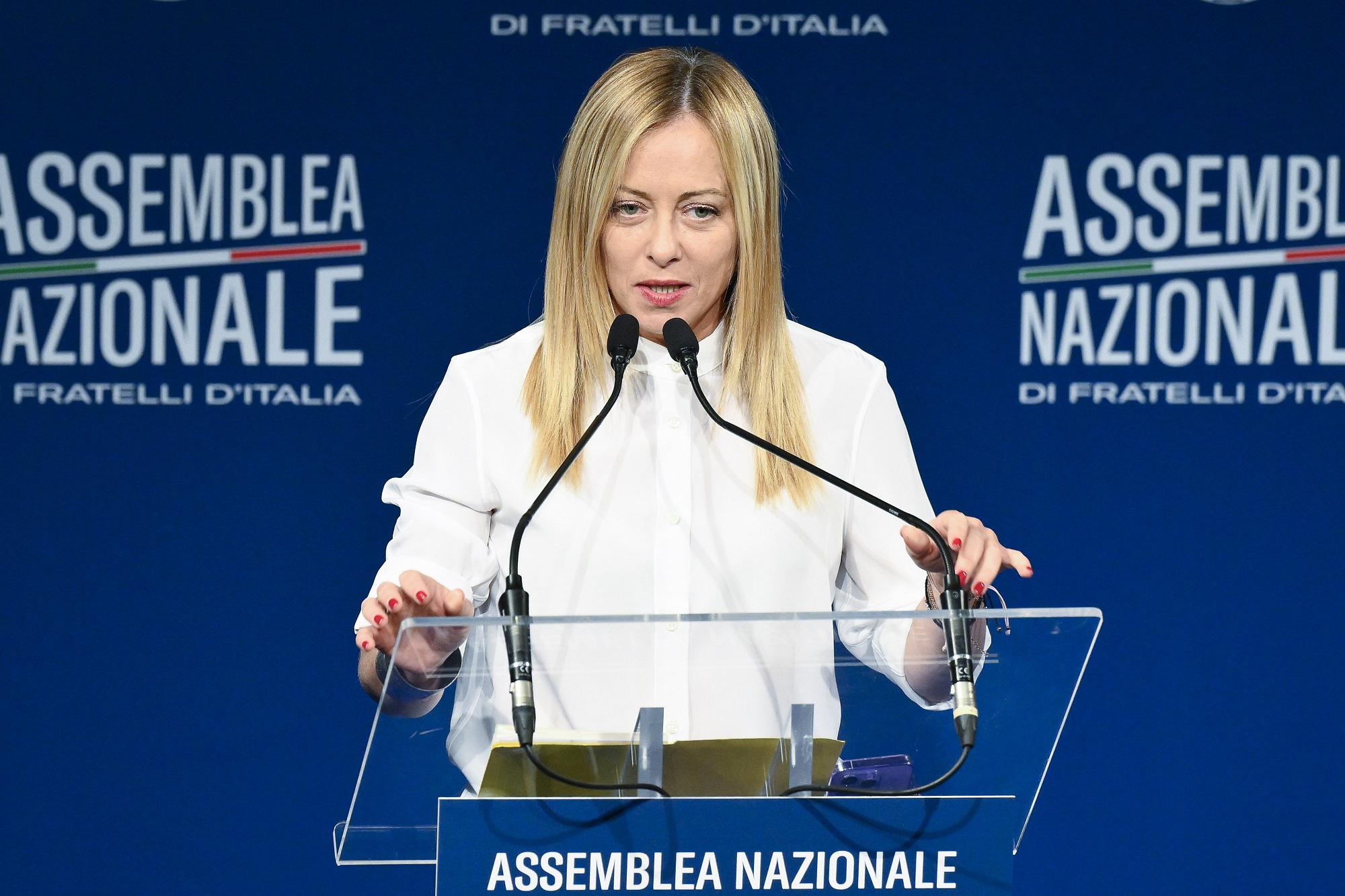 Fratelli d'Italia, l'intervento di Giorgia Meloni tra partito e macchina del fango